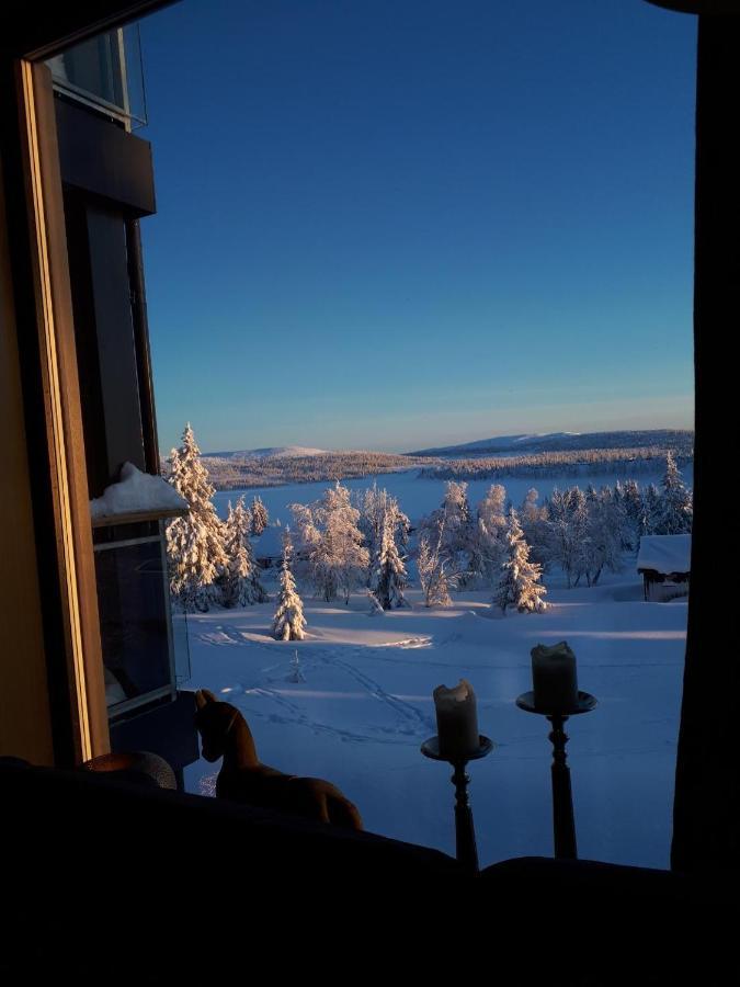 Leilighet Med Panoramautsikt Sjusjoen Innendors Parkering Exteriér fotografie